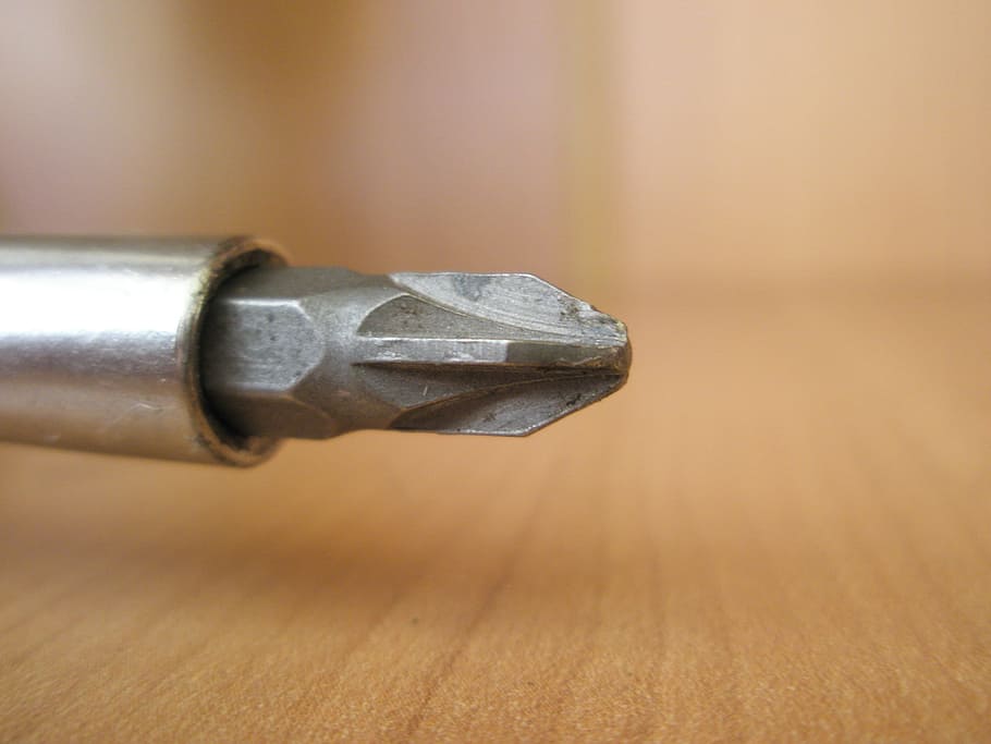 screwdriver, tool, grey, indoors, metal, close-up, no people HD wallpaper