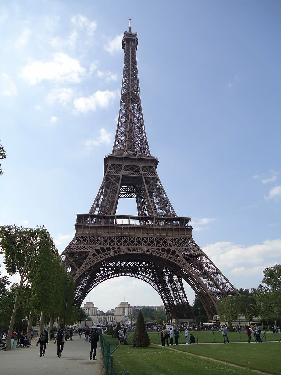 eiffel, tower, destination, paris, france, architecture, built structure HD wallpaper