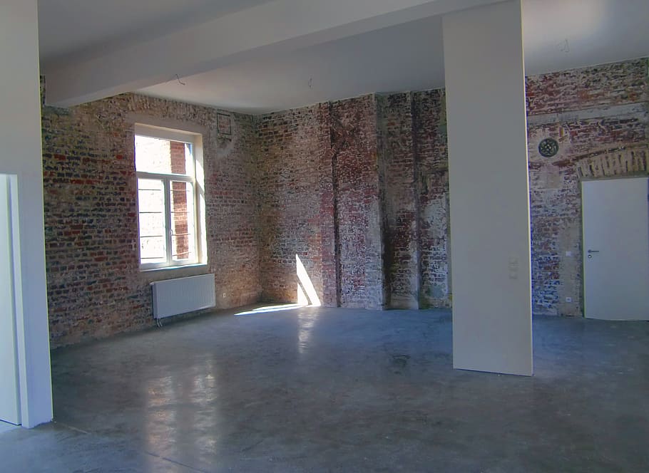 interior, textile factory, architecture, werrens hansen, aachen, HD wallpaper