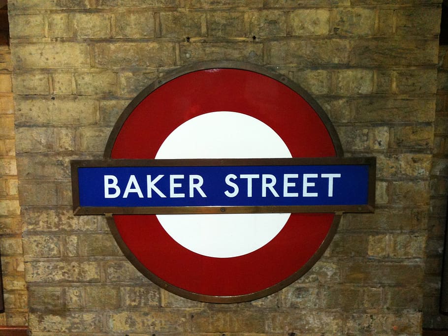 baker, street, london, underground, tube, railway, subway, communication, HD wallpaper