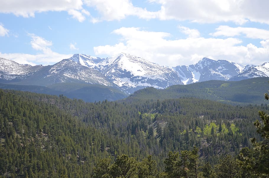 mountain, snow, nature, panoramic, mountain peak, beauty in nature HD wallpaper