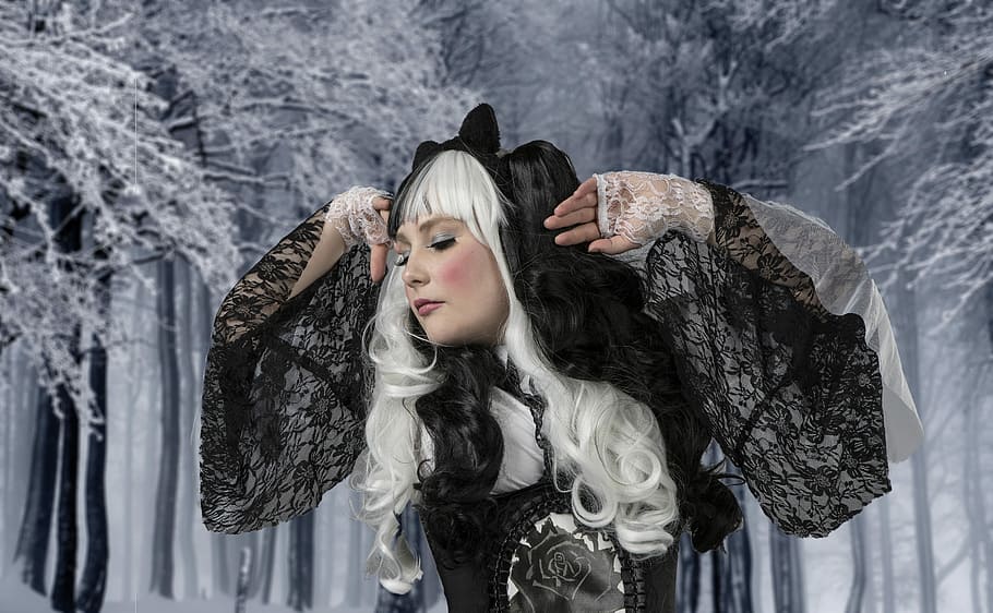 model, winter, snow, good looking, woman, clothing, women, young adult HD wallpaper