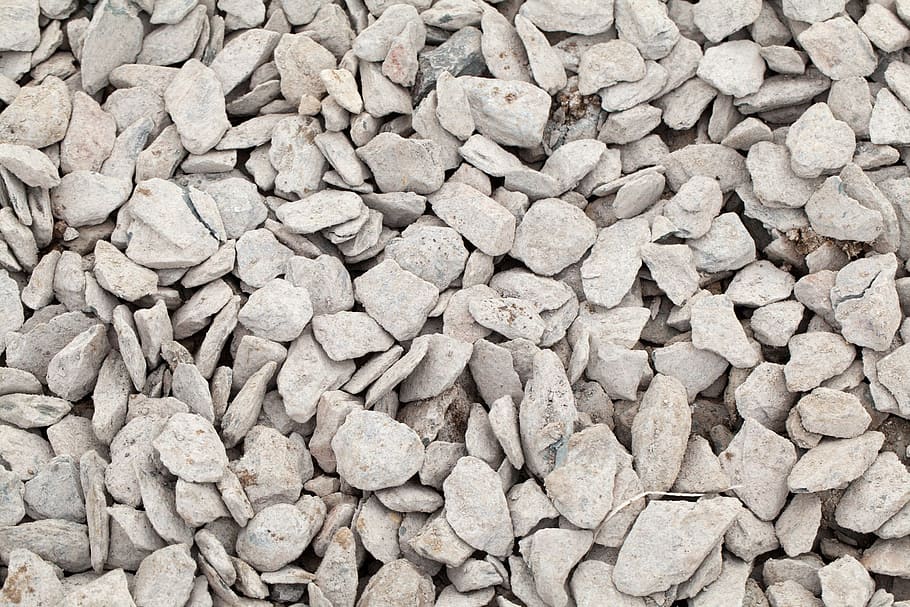 gray stones, material, nature, pattern, abstract, hard, rubble HD wallpaper
