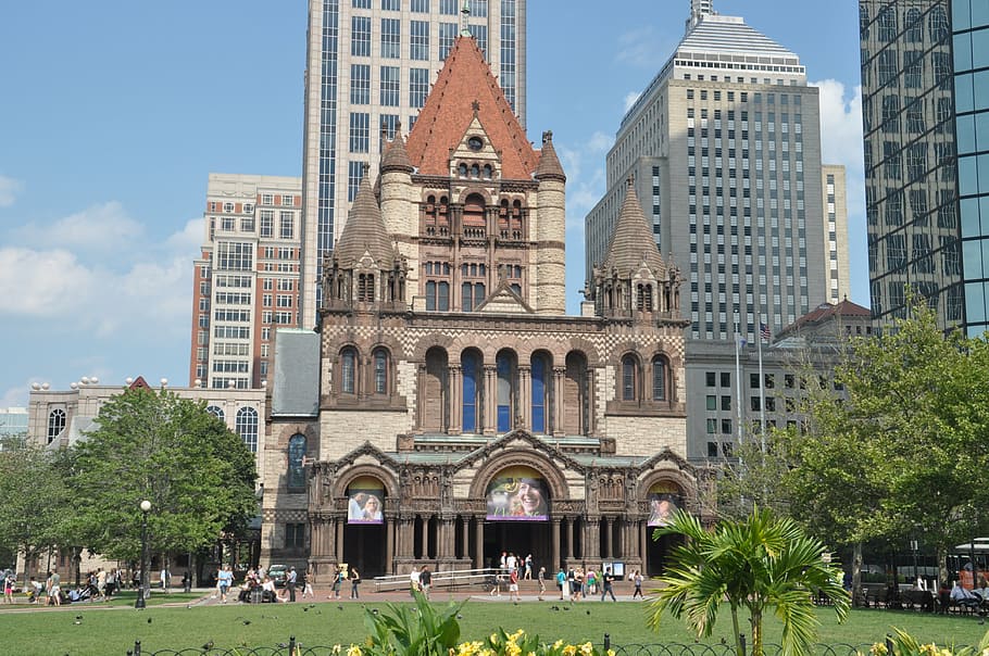 boston, usa, built, built structure, architecture, building exterior HD wallpaper