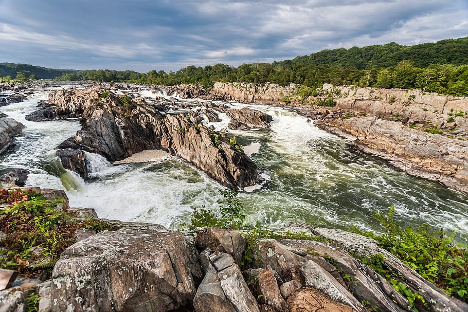 wild, water, nature, waterfall, wildlife, river, wet, adventure HD wallpaper