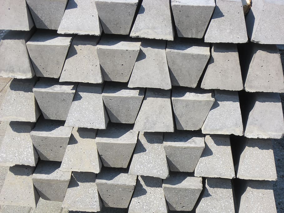 building materials, concrete, construction, backgrounds, full frame HD wallpaper