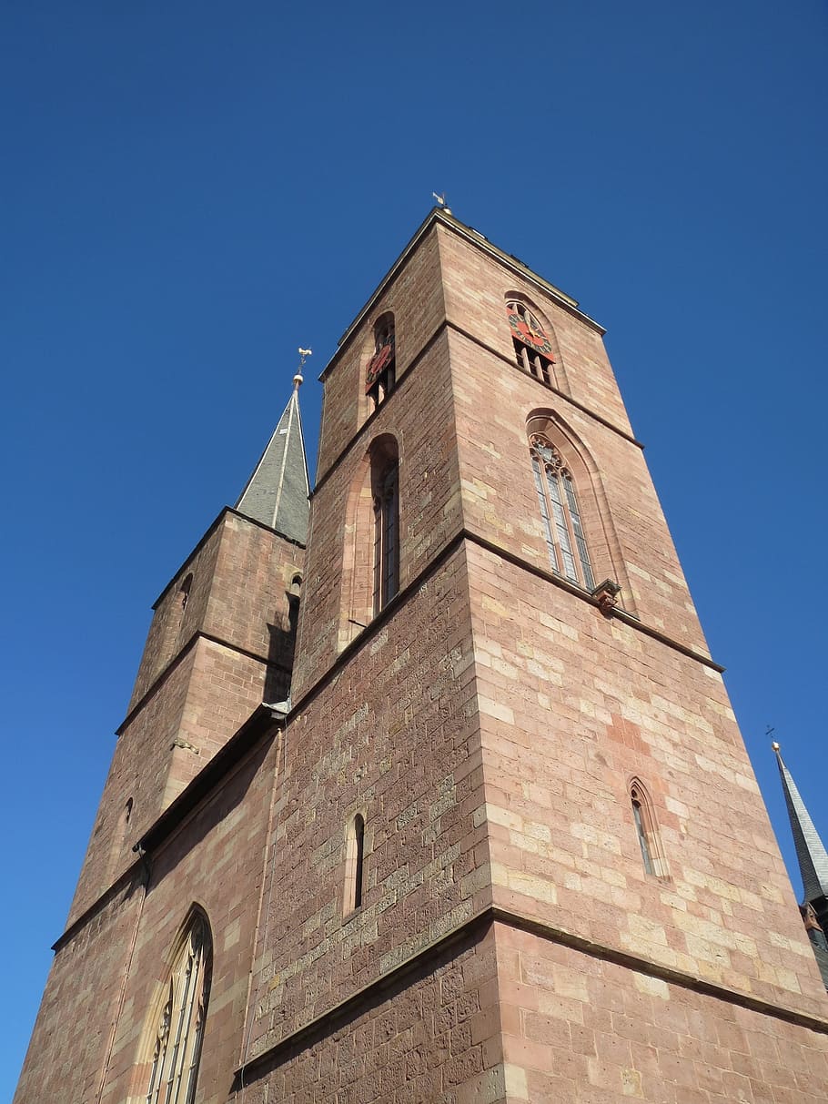 Neustadt, Collegiate Church, building, religious, historic, HD wallpaper