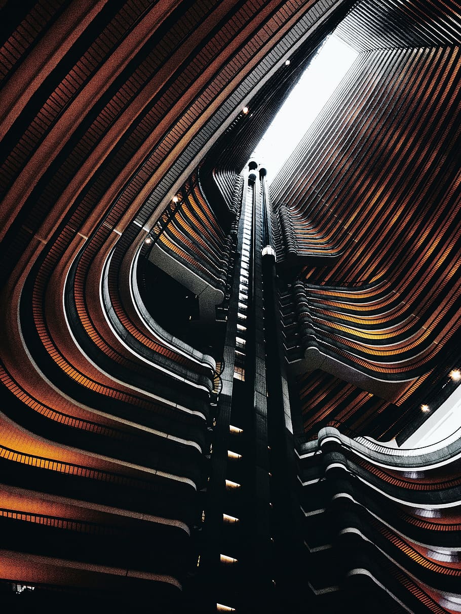 architecture, building, infrastructure, skyscraper, pattern HD wallpaper