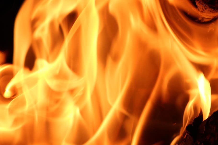 fire, campfire, light, flame, burn, embers, hot, bright, heat HD wallpaper