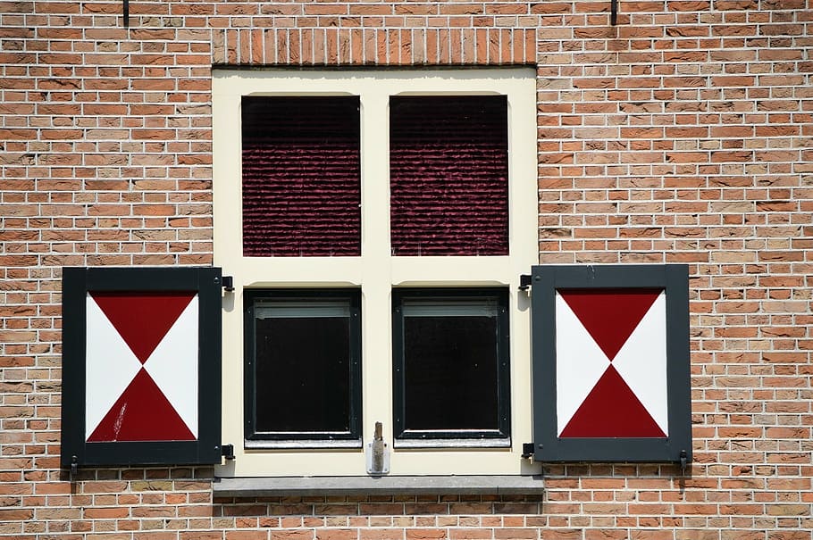 window, shutters, tradition, history, holland, home, architecture HD wallpaper