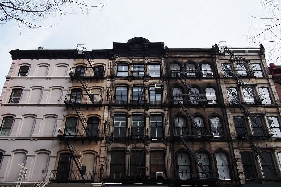 architecture, building, infrastructure, establishment, apartment HD wallpaper