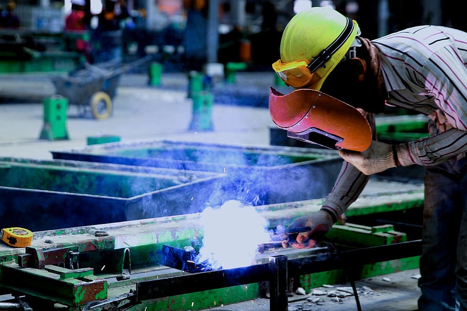 people, competition, industry, iron work, occupation, real people HD wallpaper