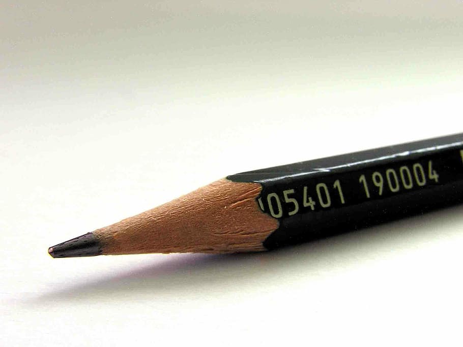 Pencil, Macro, tip, business, corporate business, paper, office HD wallpaper