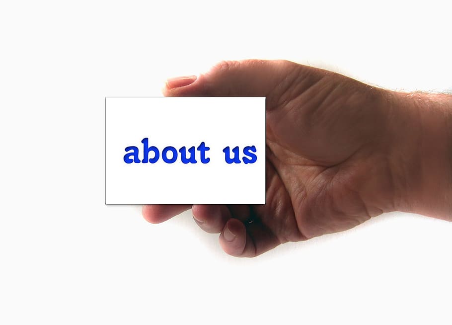 person holding About us text paper, imprint, map, hand, finger HD wallpaper