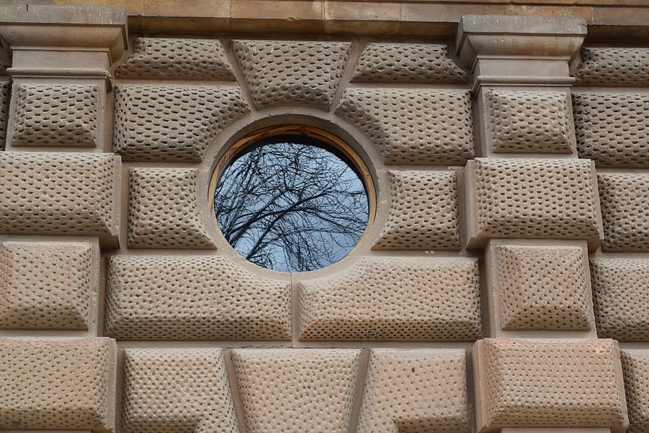 wall, stone, architecture, texture, rustic, old, reflection HD wallpaper