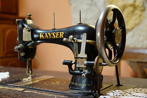 sewing, machine, old, tailor, textile, craft, sewing Machine HD wallpaper