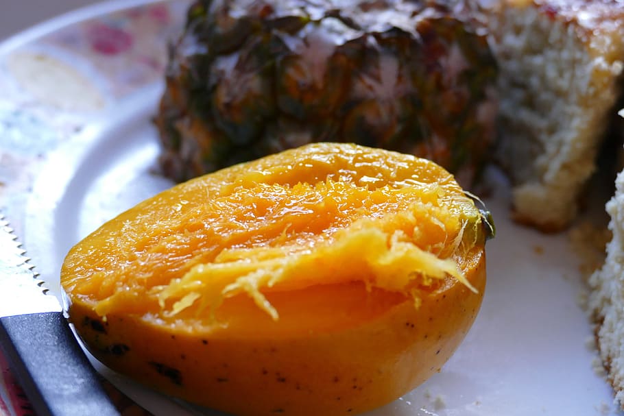 mango, yellow, fruit, tropical, natural, delicious, ingredient HD wallpaper