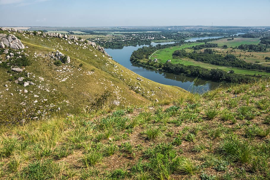 nature, river, summer, landscape, plant, water, scenics - nature HD wallpaper