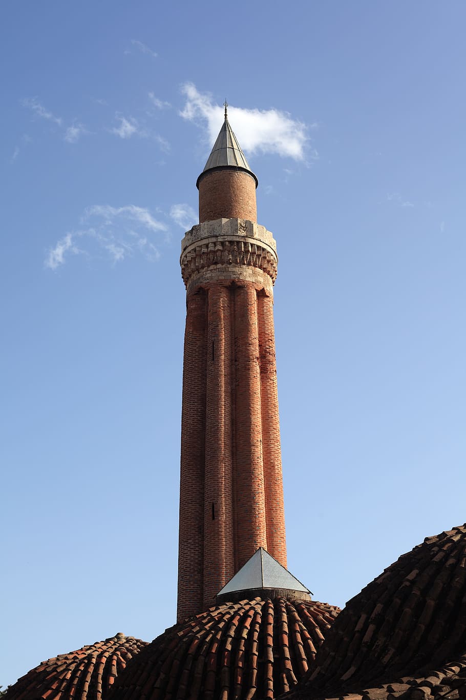 minaret, cami, tower, islam, antalya, architecture, turkey HD wallpaper