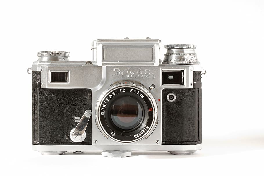analog, camera, kiev, old, nostalgia, photograph, old camera HD wallpaper
