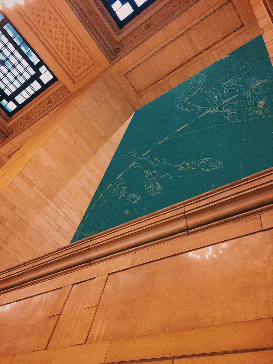 architecture, grand central, nyc, no people, low angle view HD wallpaper