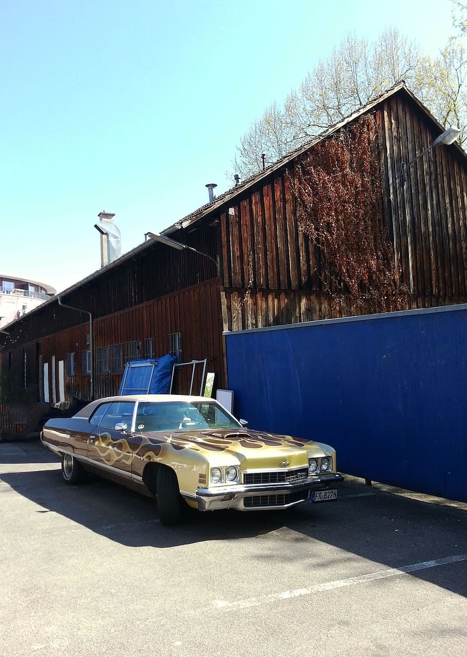 cadillac, oldtimer, auto, classic, vintage car, vehicle, built structure HD wallpaper