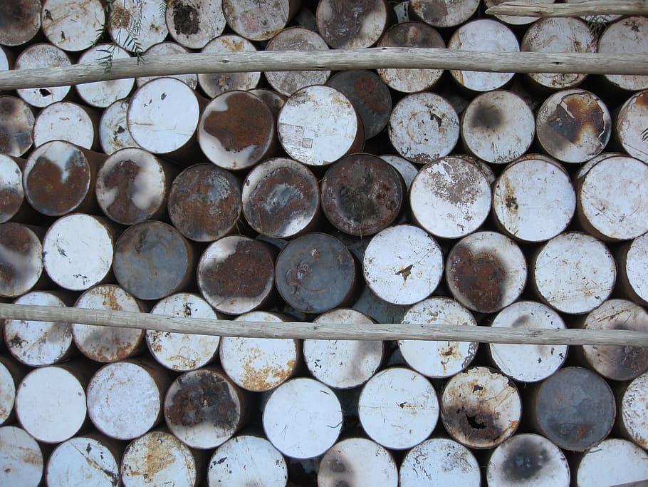 barrels, textures, circles, full frame, large group of objects HD wallpaper