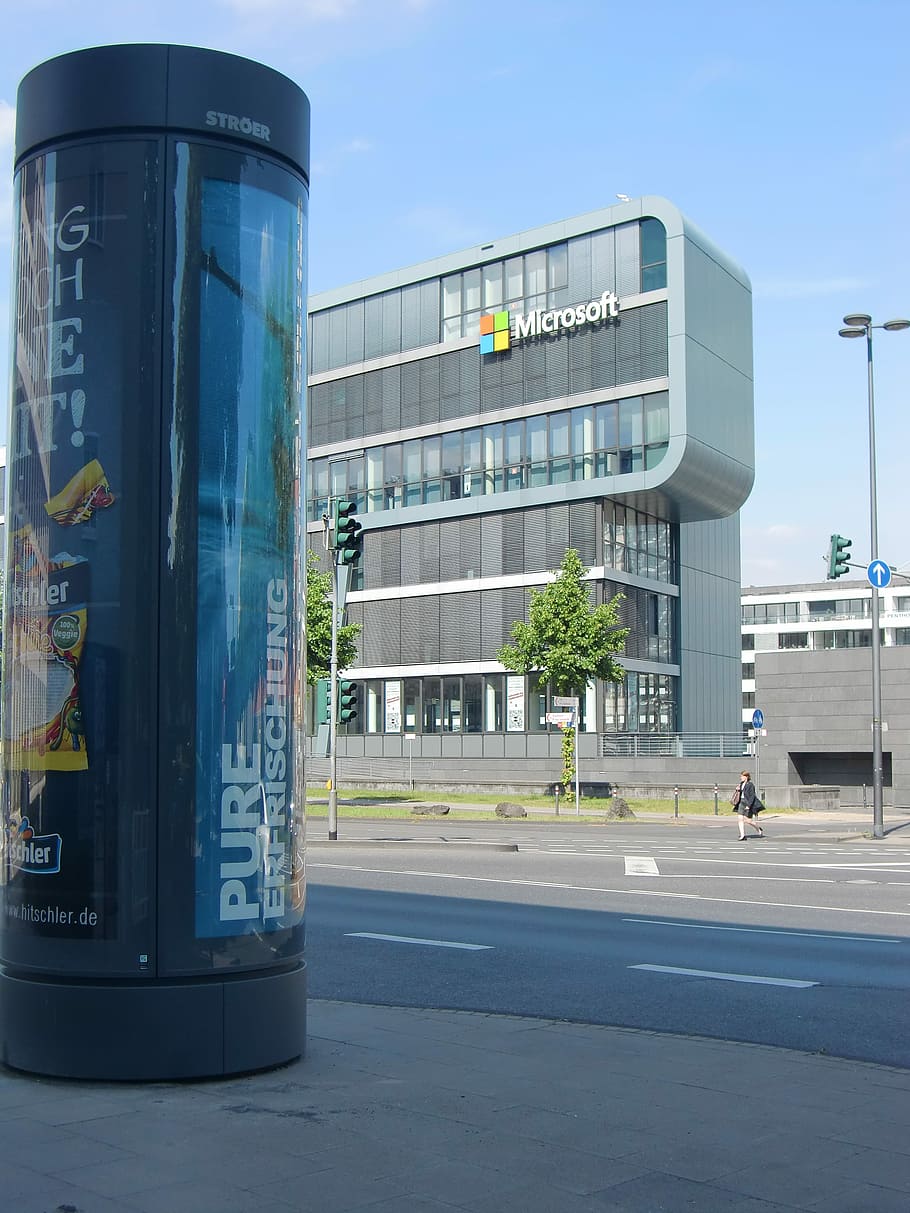 Building, Cologne, Facade, Architecture, house facade, modern, HD wallpaper