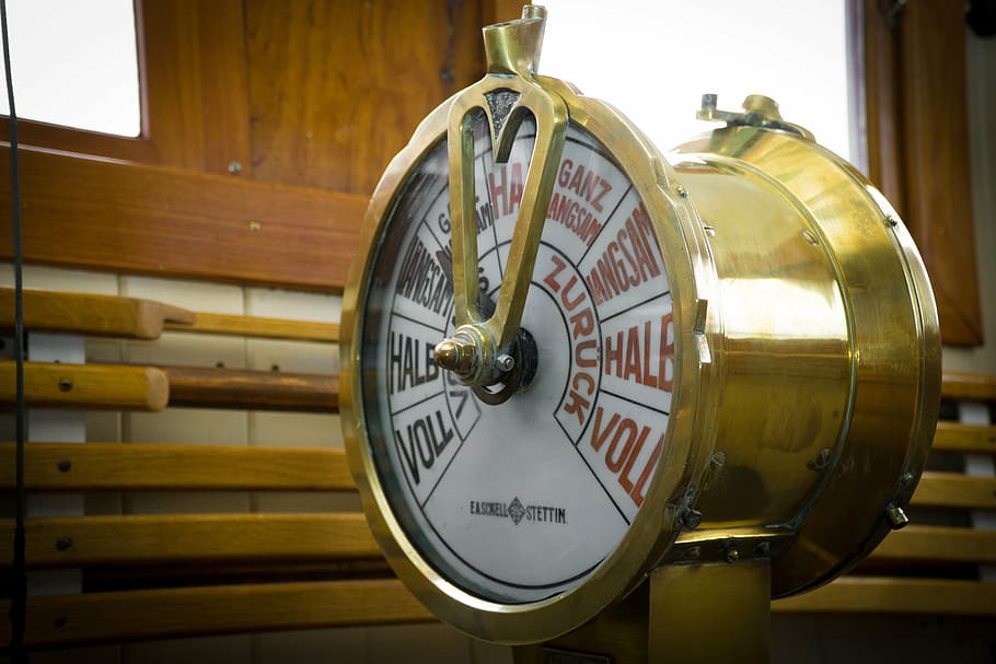 boat, power, engine, captain, thrust, direction, time, indoors HD wallpaper