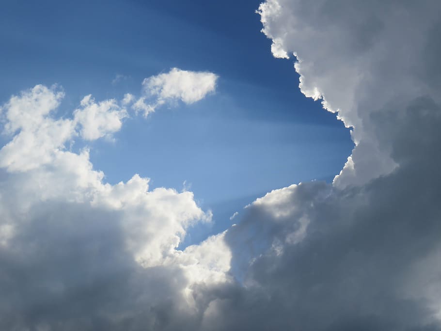 sky, light, cloud, cloud - sky, beauty in nature, scenics - nature HD wallpaper