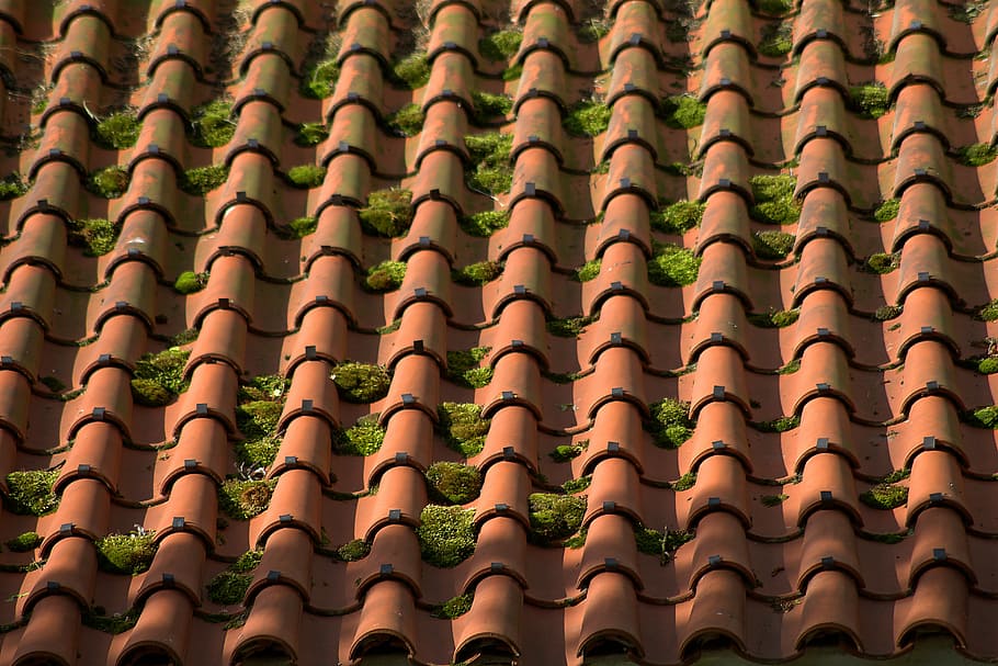red, tile, weathered, brick, pattern, relief, background, structure HD wallpaper