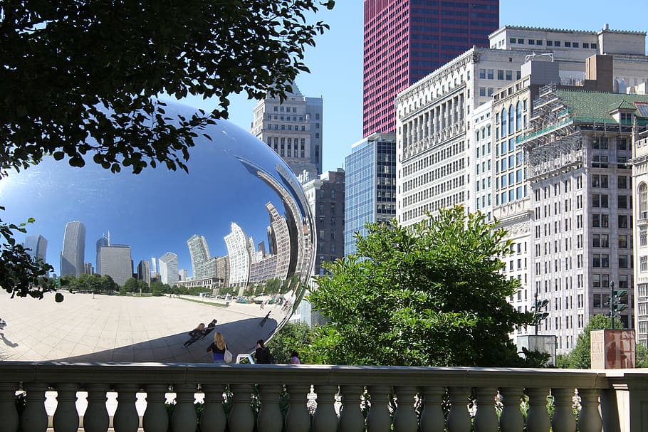 chicago, usa, art, architecture, built structure, building exterior HD wallpaper