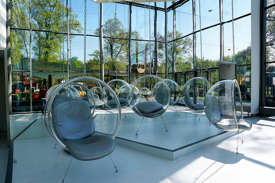 Home, Space, Architecture, Modern, Glass, window, rheinau, germany HD wallpaper