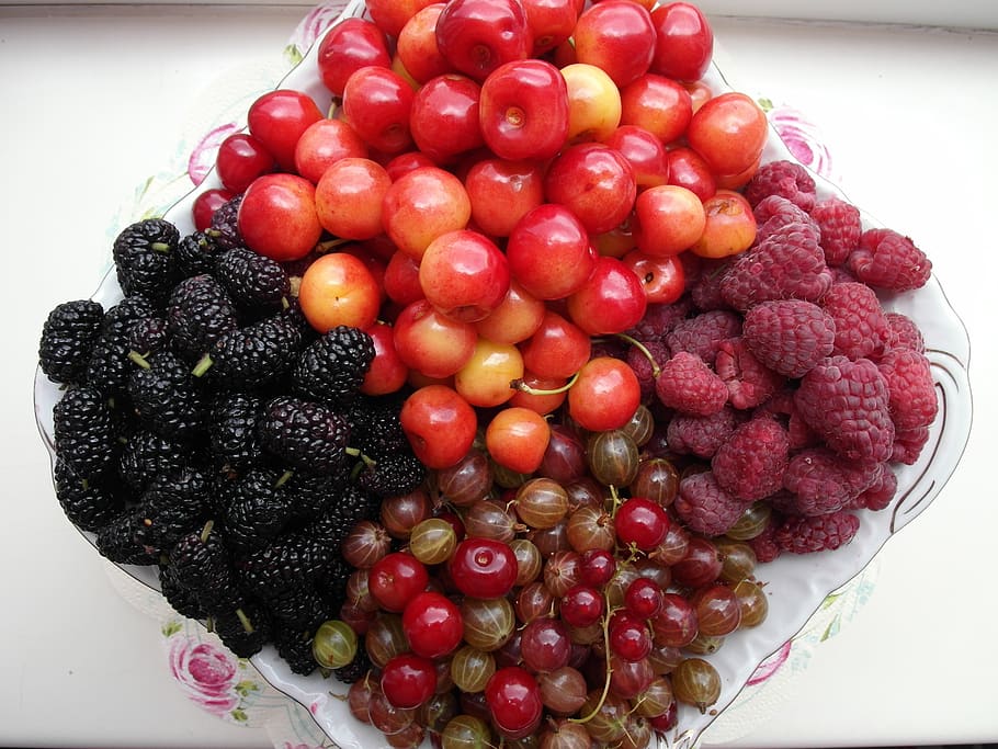 fruit, raspberries, mulberry, food, food and drink, healthy eating HD wallpaper