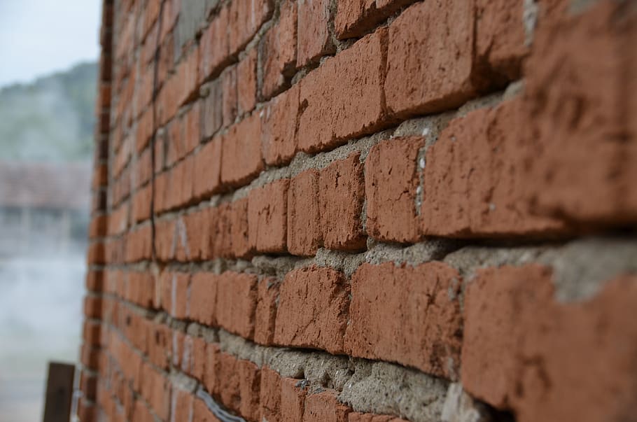wall, stone, old, building, pattern, background, brick wall HD wallpaper