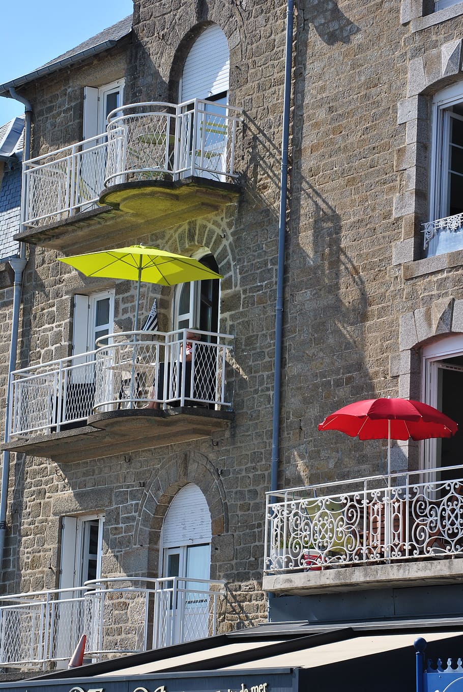 memory, parasol, brittany, architecture, building exterior HD wallpaper