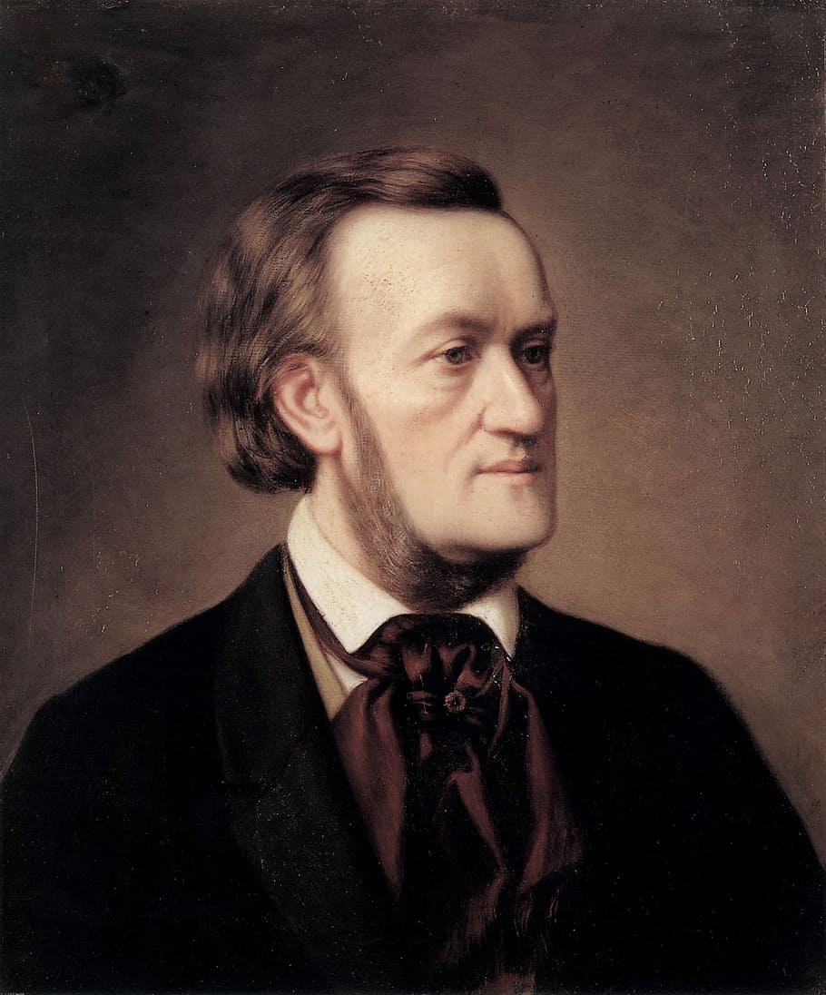 portrait of bearded man, Richard Wagner, Playwright, Philosopher