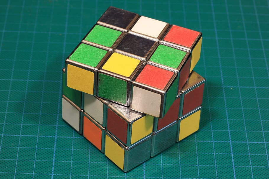 rubik, cube, toy, game, challenge, solving, problem, mathematics