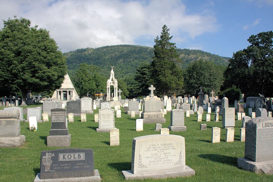 West Point, Cemetery, Cemetery, Grave, Tomb, tombstones, graveyard, HD wallpaper