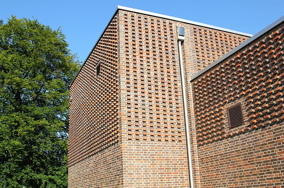 building, brick, pattern, architecture, built Structure, building Exterior HD wallpaper