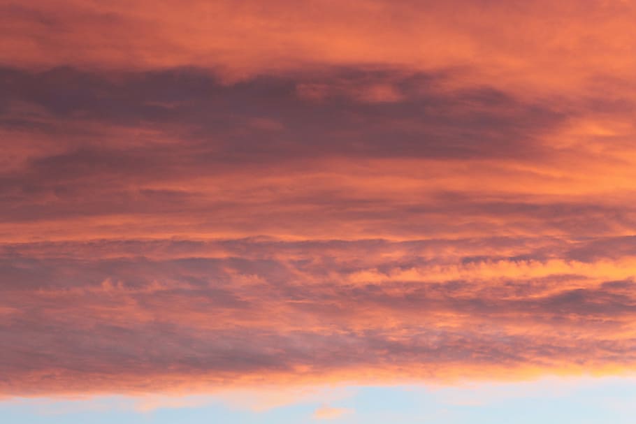 cloud, afterglow, clouds form, sky, cloud - sky, dramatic sky HD wallpaper