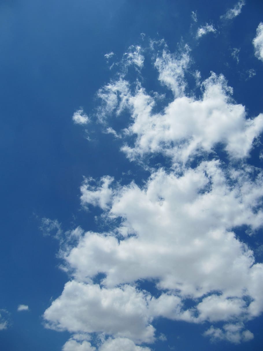 sky, nature, clouds, cumulus, lighting, blue, cloud - sky, low angle view HD wallpaper