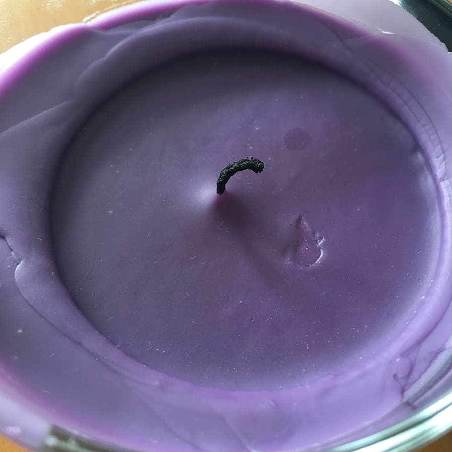 Candle, Scented, purple, food and drink, close-up, no people HD wallpaper