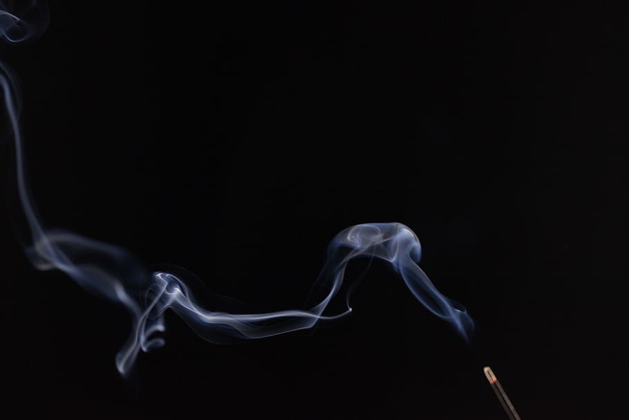 desktop, abstract, art, insubstantial, dark, smoke, atmosphere HD wallpaper