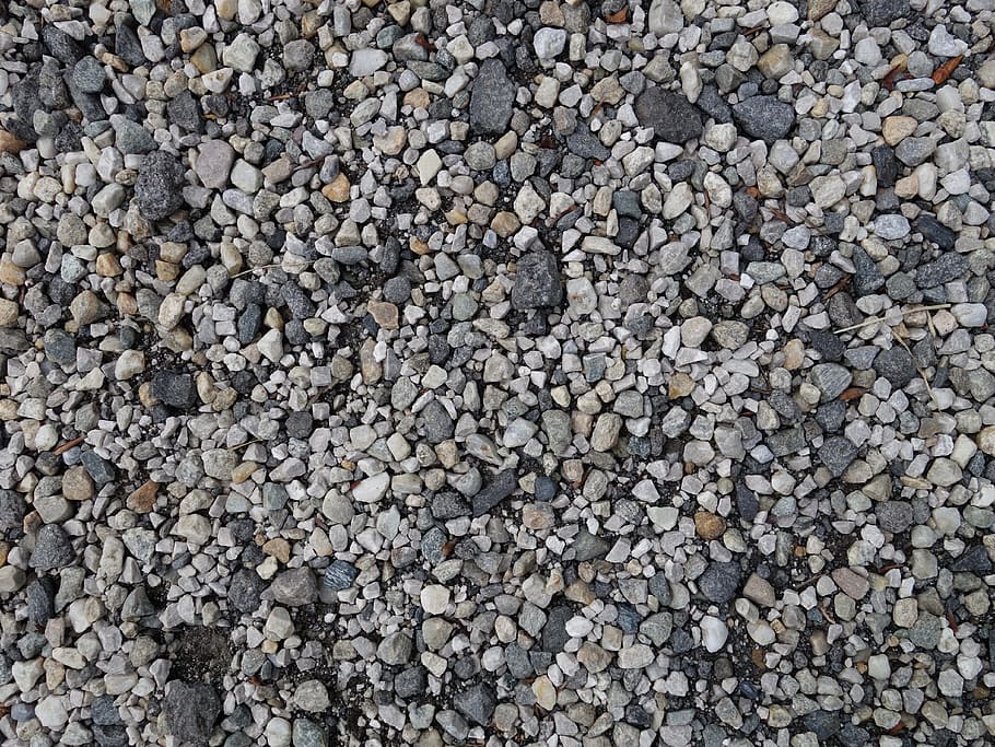 Pebble, Stones, Pebbles, steinchen, sharp-edged, pattern, texture HD wallpaper
