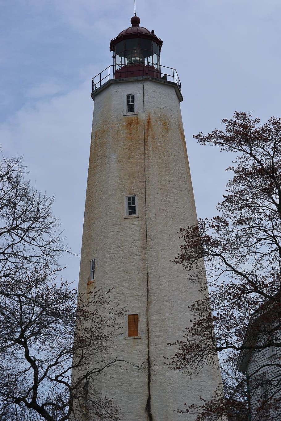 Sandy Hook Lighthouse, Nj, Beach, architectural, exterior, monument HD wallpaper