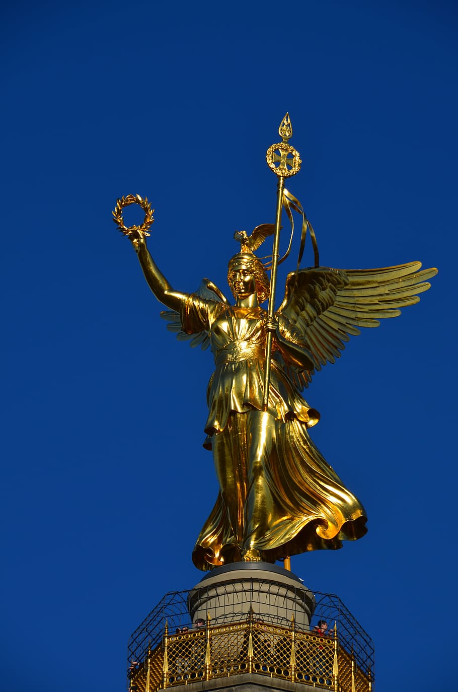 gold else, siegessäule, places of interest, berlin, sculpture