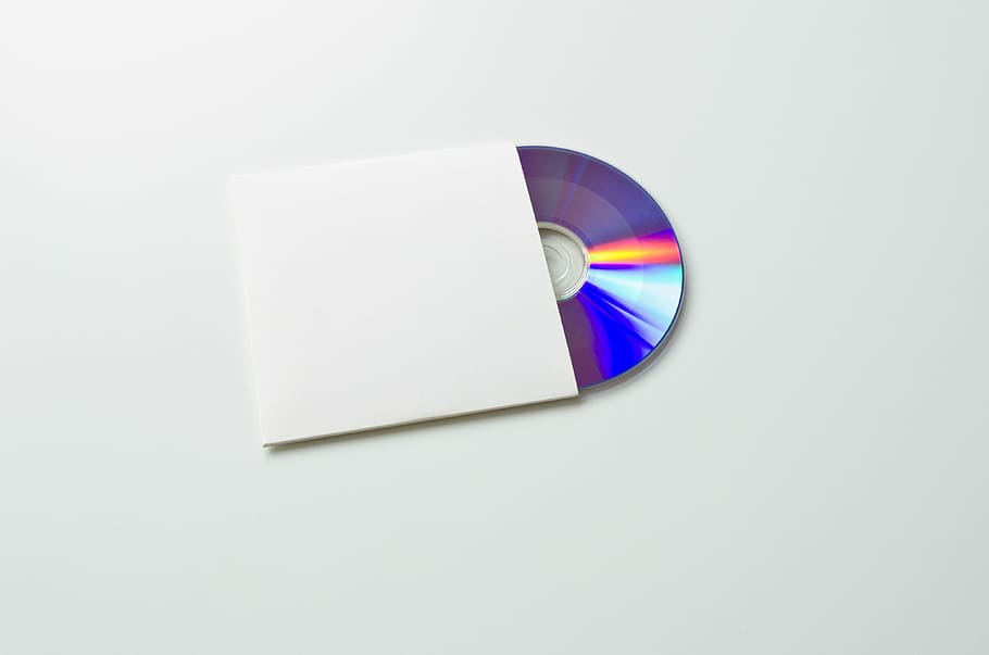 compact disc in case, cd-rom, optical memory device, business, HD wallpaper