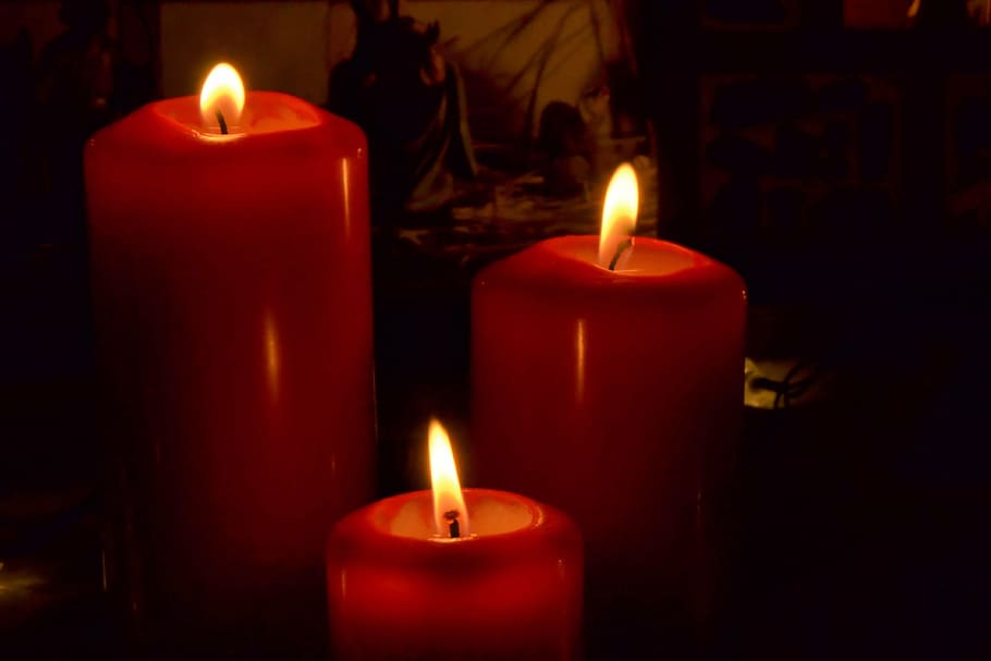 candle, candlelight, flame, burn, mood, fire - Natural Phenomenon HD wallpaper