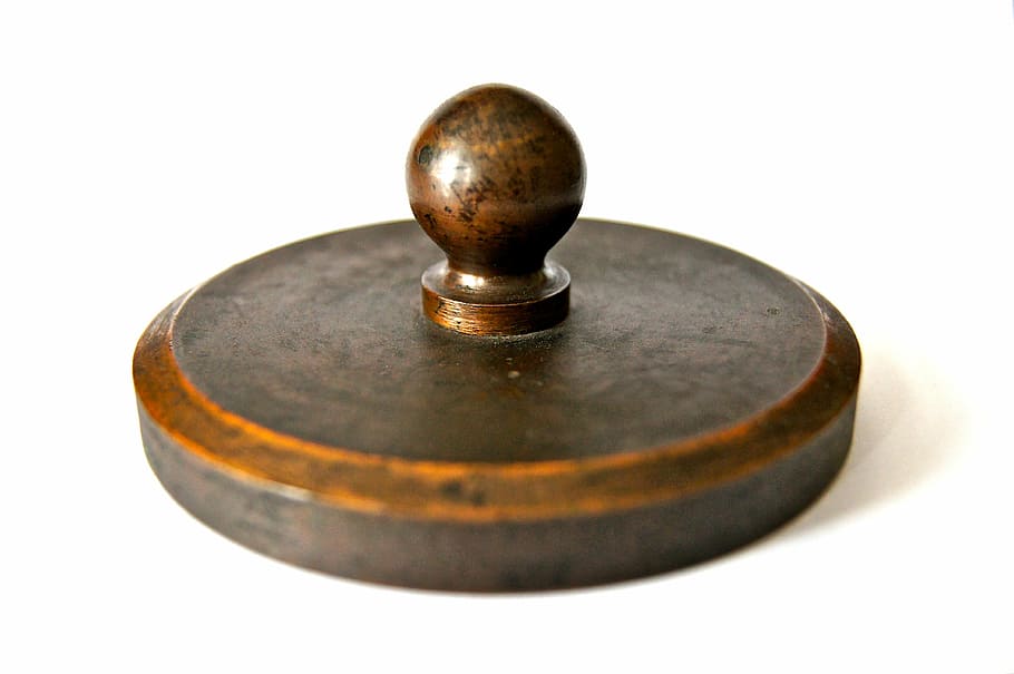 weight, iron, old, historically, letters, paperweight, copper HD wallpaper